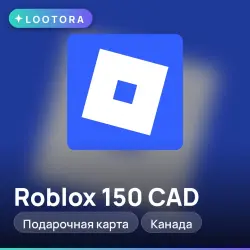 Roblox 150 CAD, подарочная карта, Канада, лот №279463