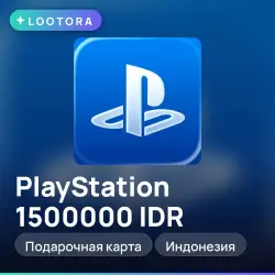 PlayStation Store 1500000 IDR, gift card, ID