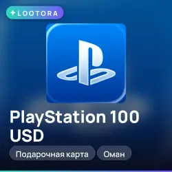 PlayStation Store 100 USD, gift card, OM