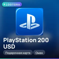 PlayStation Store 200 USD, gift card, OM