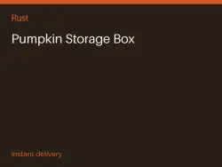 Pumpkin Storage Box #575732644 — скриншот 1