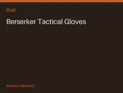 Berserker Tactical Gloves #566773441 — Rust, лот №267554