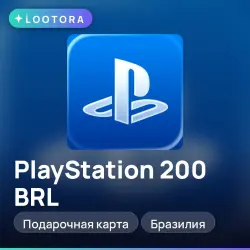 PlayStation Store 200 BRL, gift card, BR