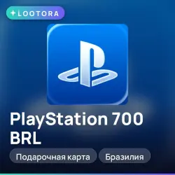 PlayStation Store 700 BRL, gift card, BR