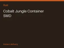 Cobalt Jungle Container SMD #570142396 — Rust, лот №274170