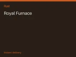 Royal Furnace #575993427 — Rust, лот №274049