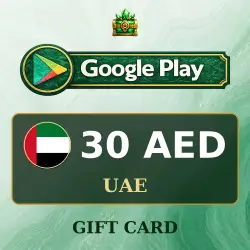 Google Play Gift Card 30 AED, UAE