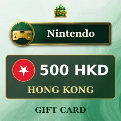 Nintendo eShop Gift Card 500 HKD, Hong Kong