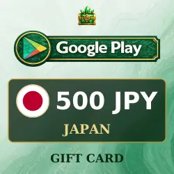 Google Play Gift Card 500 JPY, Japan