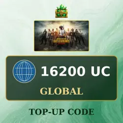 PUBG Mobile 16200 UC redeem code, global