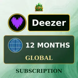 Deezer Premium 12 months subscription code