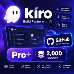 Kiro Pro+ Account | 2 000 кредитов | Глобальный доступ