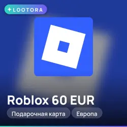 Roblox 60 EUR, подарочная карта, Европа, лот №250645