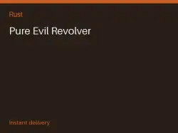 Pure Evil Revolver #574630636 — Rust, лот №267444
