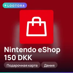 Nintendo eShop 150 DKK, gift card, DK