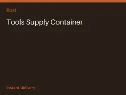Tools Supply Container #574649790 — Rust, лот №267562