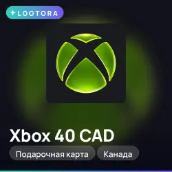 Xbox 40 CAD, gift card, CA