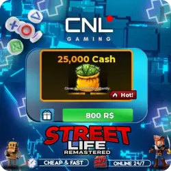 Street Life Remastered - 25000 Cash [800R]