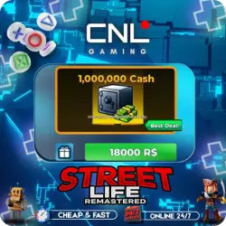Street Life Remastered - 1000000 Cash [18000R]