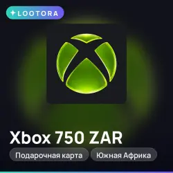 Xbox 750 ZAR, gift card, ZA