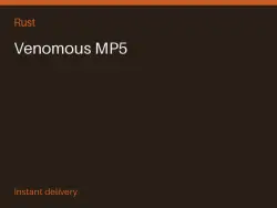 Venomous MP5 #567583354 — Rust, лот №267884