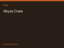 Abyss Crate #575579650 — Rust, лот №267942