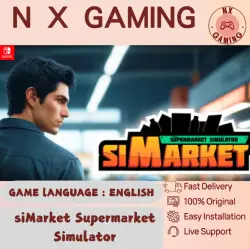 siMarket Supermarket Simulator Nintendo Switch 1/2