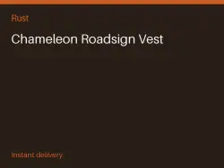 Chameleon Roadsign Vest #573225116 — Rust, лот №268027