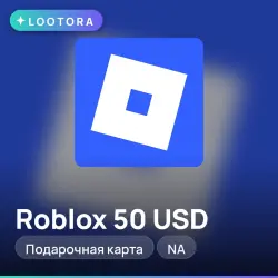 Roblox 50 USD, подарочная карта, NA, лот №250812