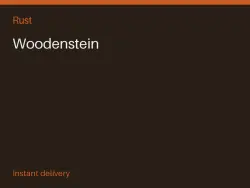 Woodenstein #572474294 — Rust, лот №268071