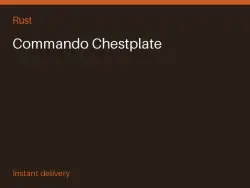 Commando Chestplate #575016363 — Rust, лот №274166