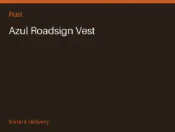 Azul Roadsign Vest #565058510 — Rust, лот №268128