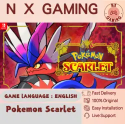 Pokemon Scarlet Nintendo Switch 1/2