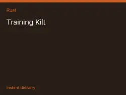 Training Kilt #570718281 — Rust, лот №268198