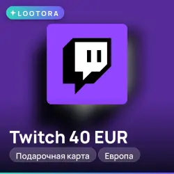 Twitch 40 EUR, gift card, EU