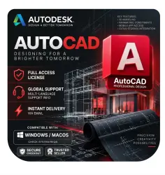 Autodesk AutoCAD 2022-2027 EDU | 1 Year | Windows / macOS |