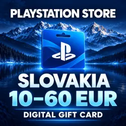 PLAYSTATION STORE SLOVAKIA 10–60 EUR | CODE | AUTO