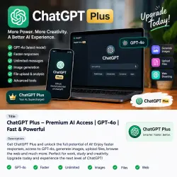 ChatGPT Plus Subscription | Premium AI Access | Fast &amp; Powerful AI