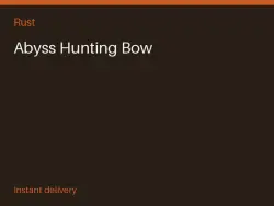Abyss Hunting Bow #574157602 — Rust, лот №268315
