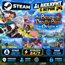 Аккаунт с игрой Steam The Seven Deadly Sins: Origin Автовыдача 24/7