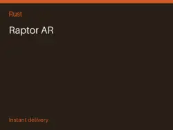 Raptor AR #575728026 — Rust, лот №268407