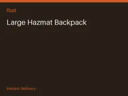 Large Hazmat Backpack #574915165 — Rust, лот №268410