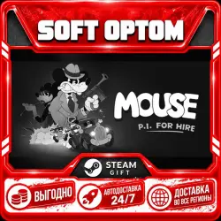 MOUSE: P.I. For Hire · Standard|Digital Deluxe · Steam ANY REGION · AUTO 24/7