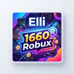 1660 Робуксов (Robux) — е пополнение |Elli — Roblox, лот №275192
