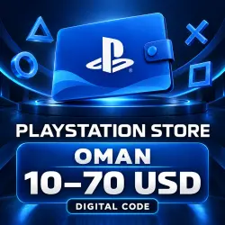 PLAYSTATION STORE OMAN 10–70 USD | CODE | AUTO