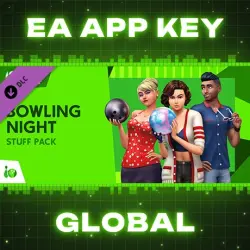 The Sims 4 Bowling Night Stuff | The Sims 4 Вечер боулинга Каталог EA APP KEY GLOBAL
