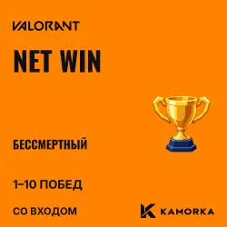 Valorant Immortal NET WIN — 1 to 10 ranked wins (account login)