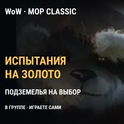 Испытание на золото WoW Mists of Pandaria Classic — EU, Аль… — World of Warcraft, лот №275227