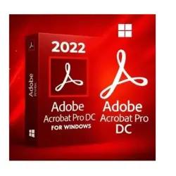 Adobe Acrobat Pro DC 2022 Professional | Perpetual License Key | Instant Delivery | Global