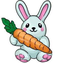 Carrot Bunny Common Murder Mystery 2 — Roblox, лот №288825